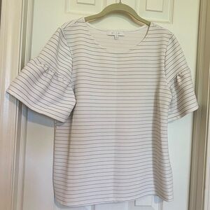 Anthropologie Striped Top Size M